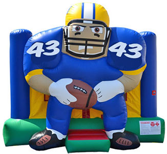 Bounce House Football Player