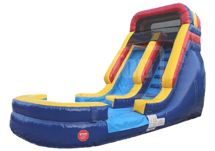 Summer Splash pool combo waterslide