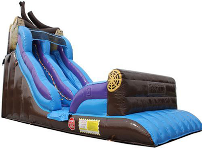 Big Kahuna Log pool combo waterslide